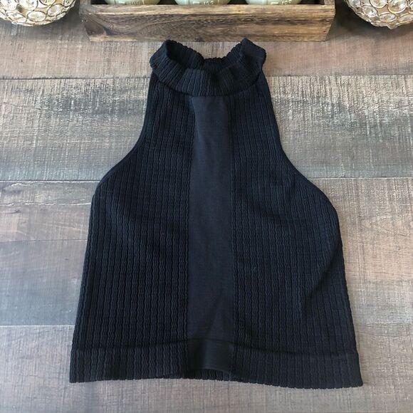 Free People Halter Crop Top - Picture 1 of 5